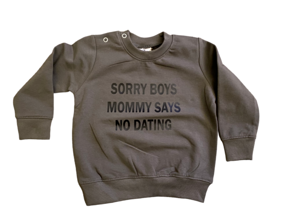 Sweater sorry boys mommy says