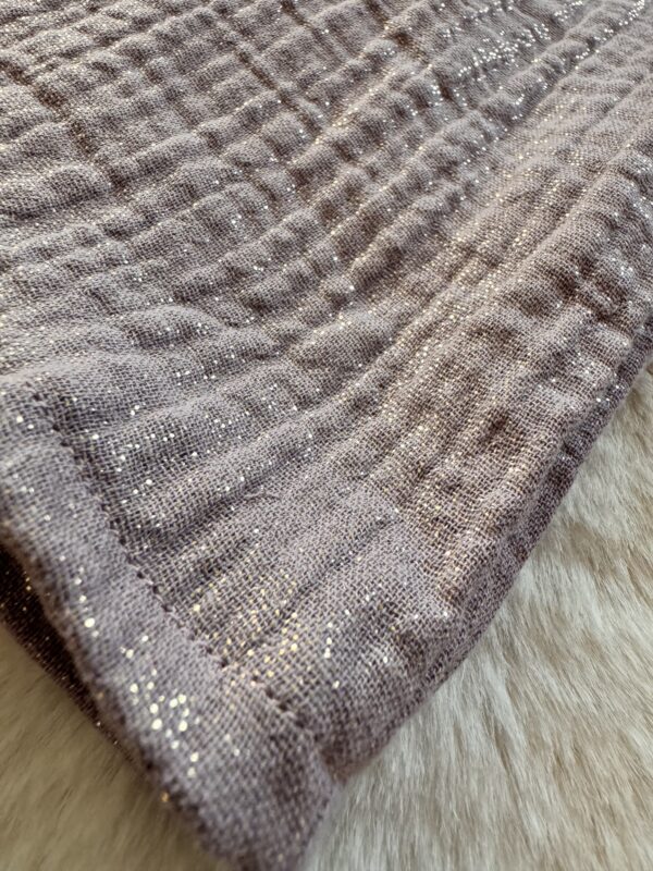 Tuniek mauve glitter goud - Afbeelding 4