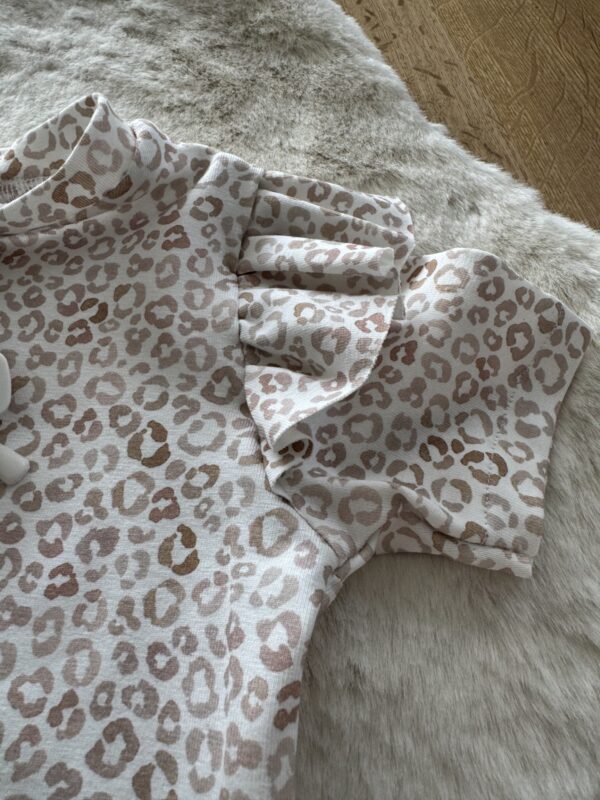 Ruffle shirt panter zand - Afbeelding 2