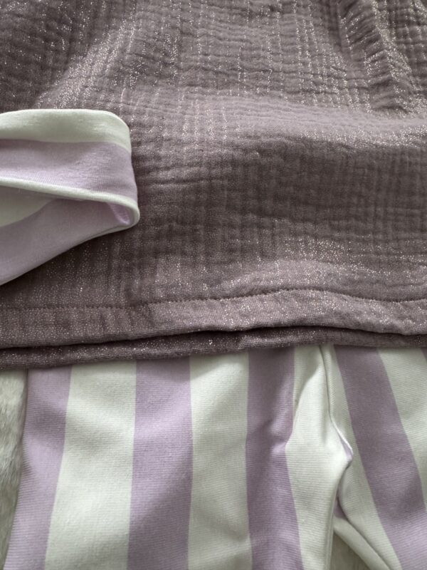 Legging streep lila - Afbeelding 4
