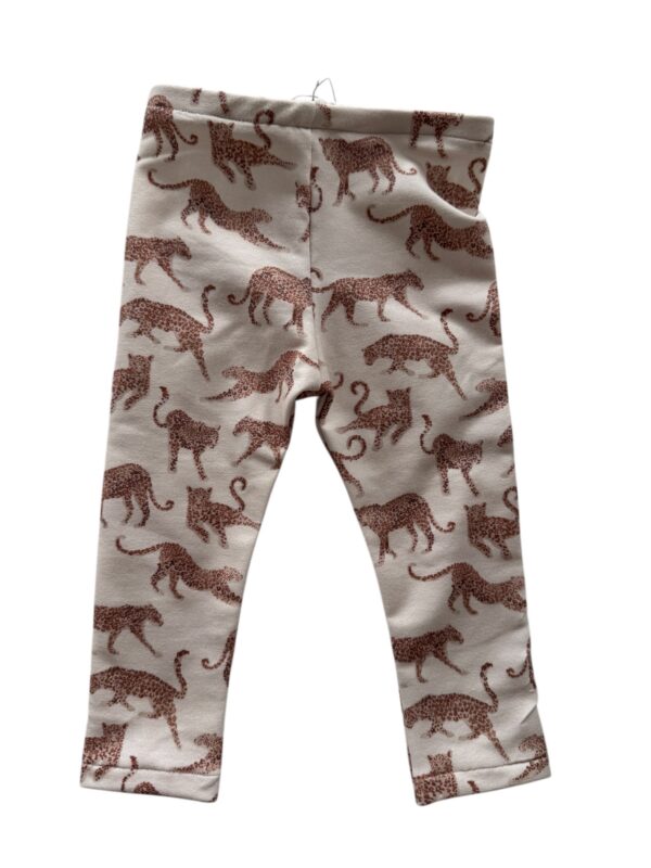 Legging luipaard beige