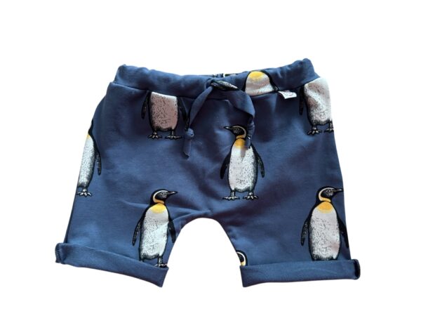 Short pinguins blauw