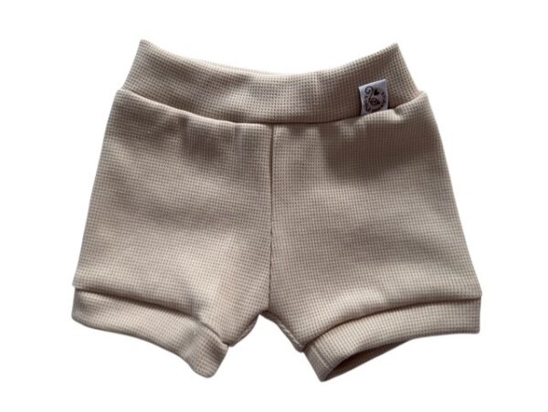 Short wafel beige (meisjes variant)